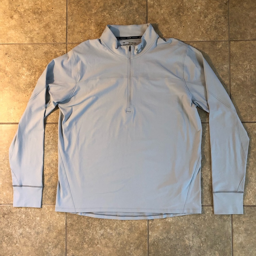 Under Armour Light Gray HeatGear Top